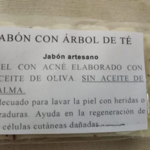 Pastilla de jabón Artesanal Natural