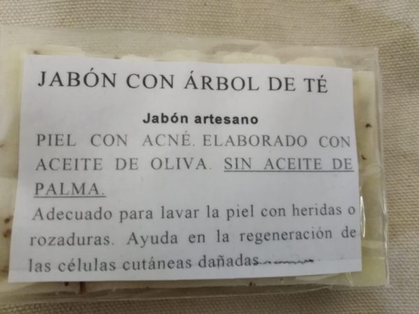 Pastilla de jabón Artesanal Natural